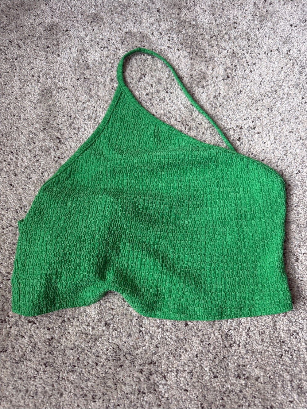 SheIn One-Shoulder Backless Crop Top - Picture 3 of 4
